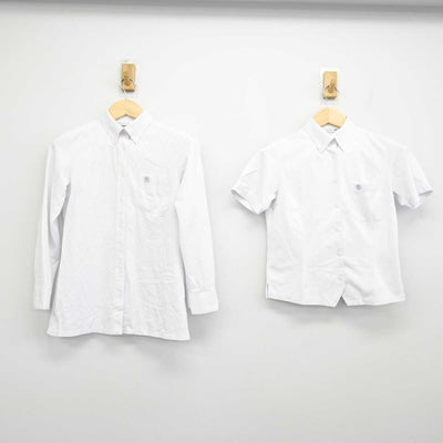 【中古】福岡県 久留米信愛中学校・高等学校 女子制服 2点 (シャツ・シャツ) sf050061