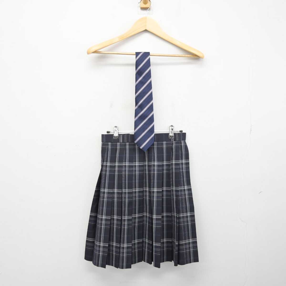 【中古】東京都 新宿高等学校 女子制服 2点 (スカート) sf050074