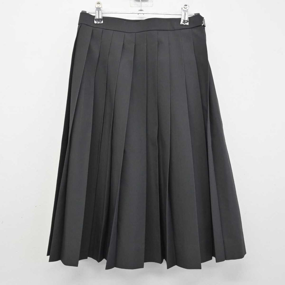 中古】山口県 徳山高等学校 女子制服 3点 (セーラー服・スカート
