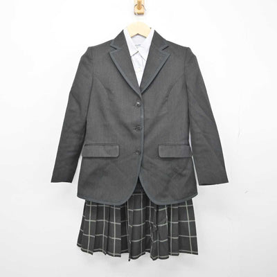 【中古】東京都 かえつ有明中学・高等学校 女子制服 4点 (ブレザー・シャツ・スカート) sf050104