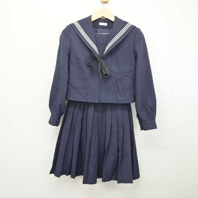 【中古】愛知県 一宮北高等学校 女子制服 3点 (セーラー服・スカート) sf050117