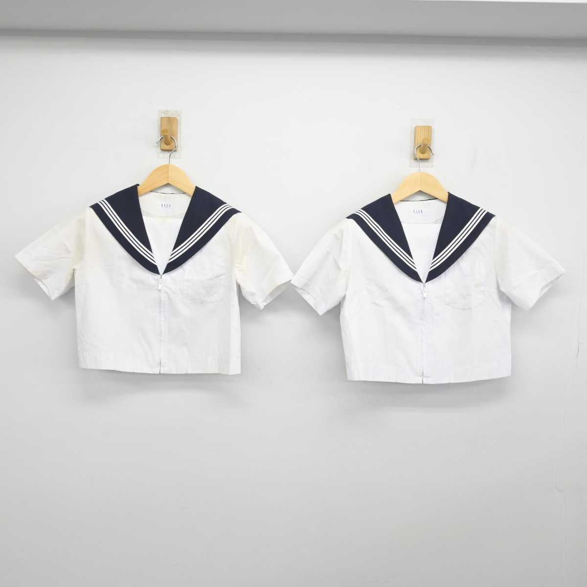 【中古】愛知県 一宮北高等学校 女子制服 3点 (セーラー服・スカート) sf050118