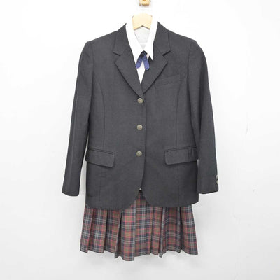 【中古】山口県 高森高等学校 女子制服 3点 (ブレザー・シャツ・スカート) sf050120