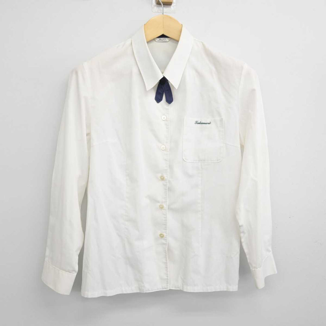 中古】山口県 高森高等学校 女子制服 3点 (ブレザー・シャツ 中古】山口県 高森高等学校 女子制服 3点 (ブレザー・シャツ
