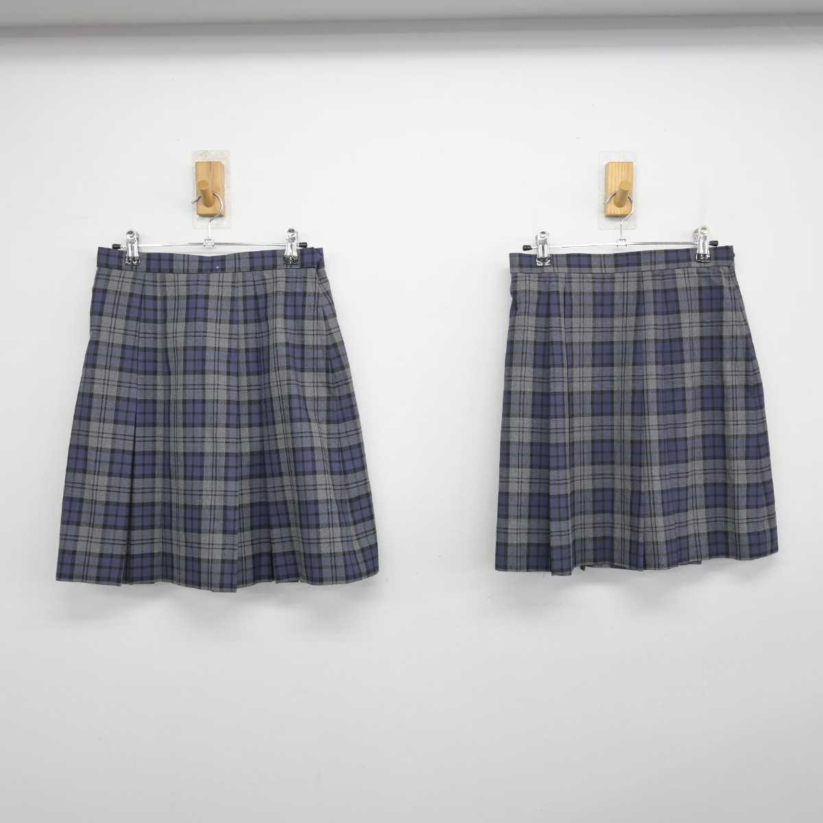 【中古】神奈川県 磯子高等学校 女子制服 5点 (ブレザー・スカート・スカート) sf050123