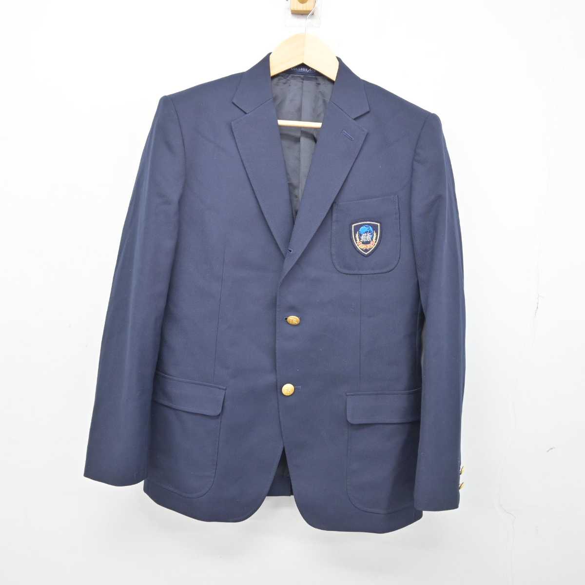 【中古】千葉県 松戸国際高等学校 男子制服 1点 (ブレザー) sf050124