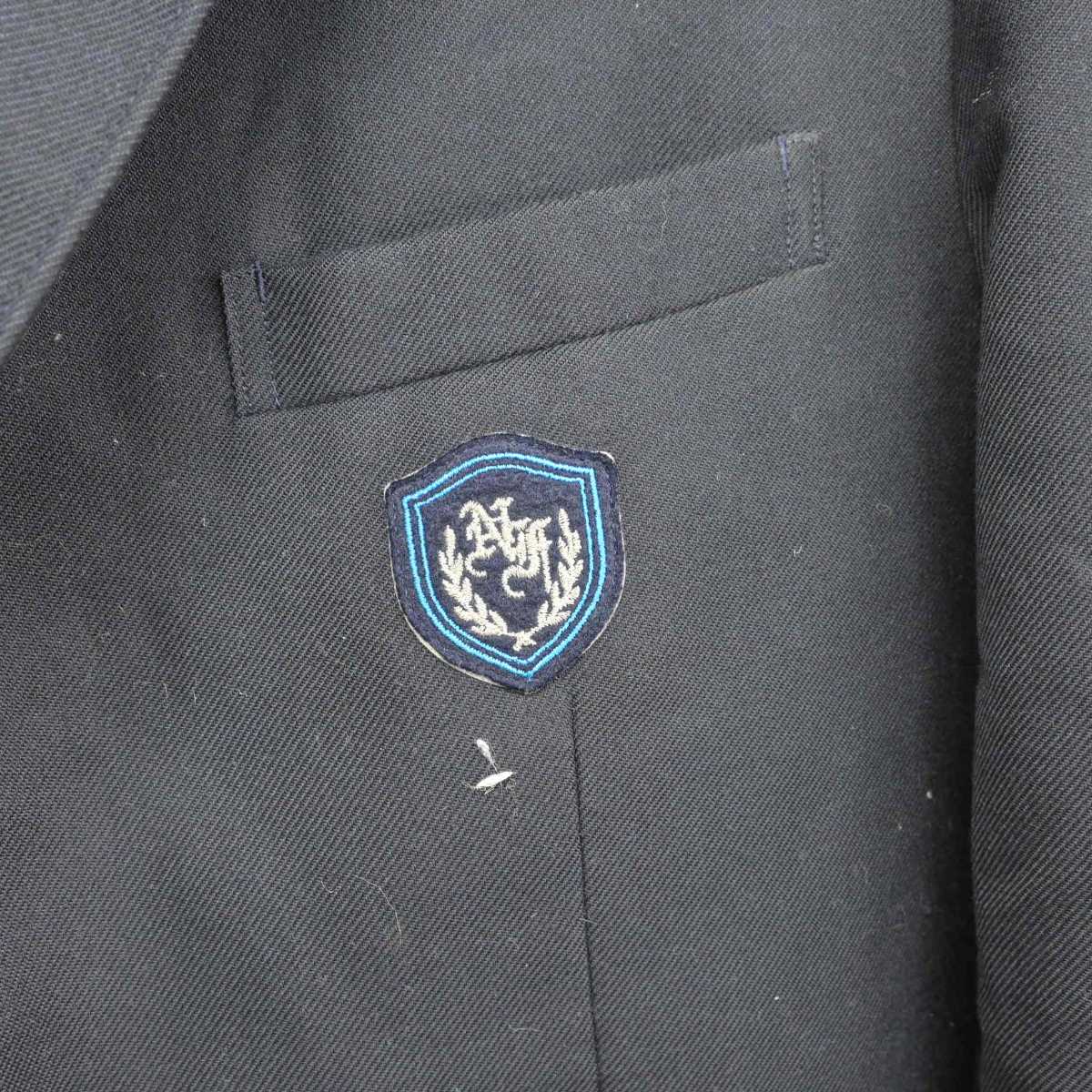 【中古】富山県 南砺福野高等学校 男子制服 1点 (ブレザー) sf050127