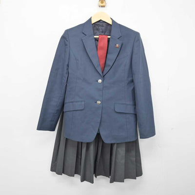 【中古】福岡県 福岡西陵高等学校 女子制服 4点 (ブレザー・スカート) sf050132