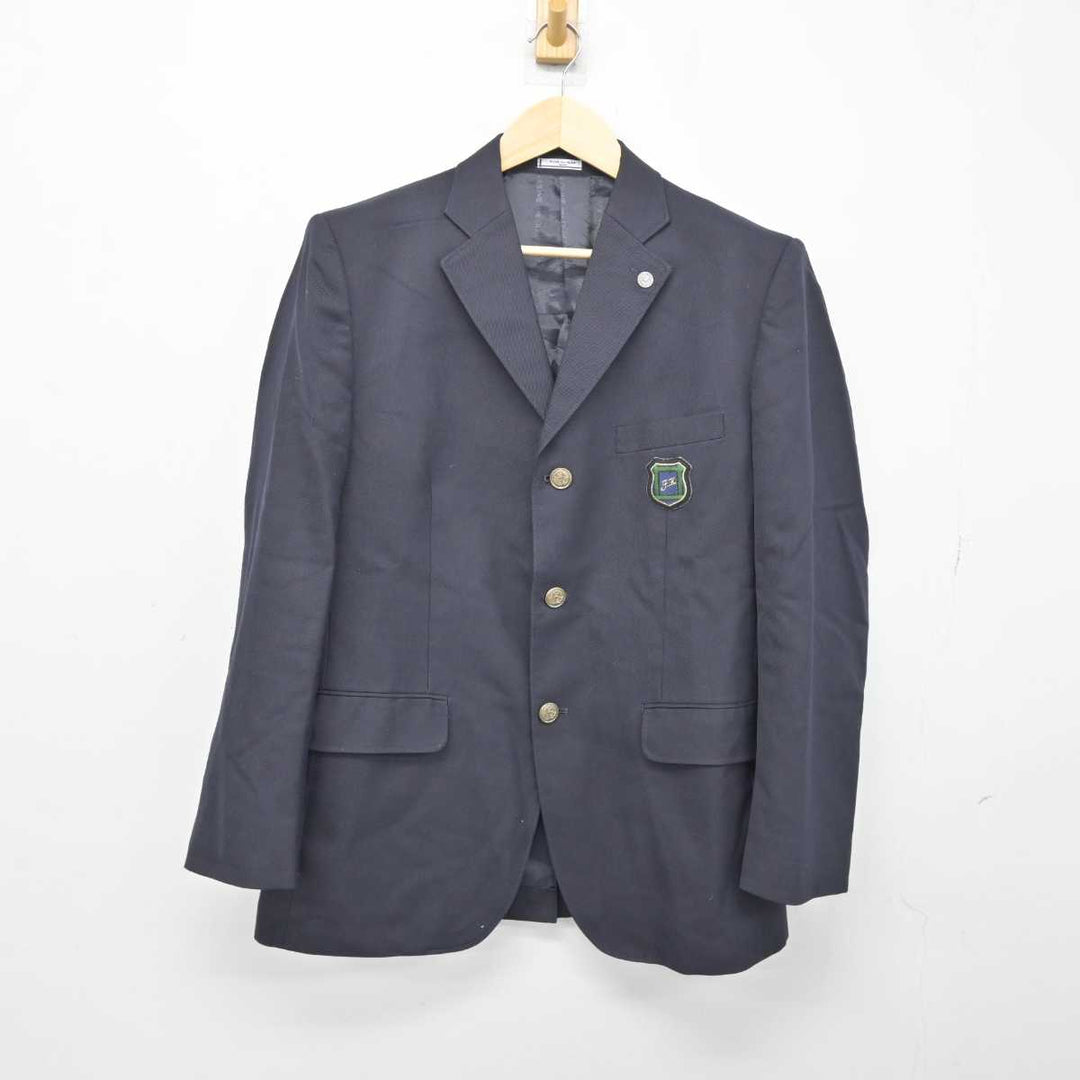 【中古】福岡県 福岡講倫館高等学校 男子制服 3点 (ブレザー・ズボン) sf050133