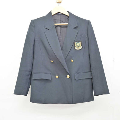 【中古】千葉県 若松高等学校 女子制服 4点 (ブレザー・スカート) sf050172