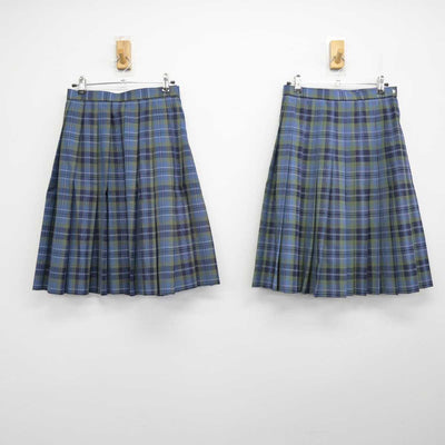 【中古】千葉県 若松高等学校 女子制服 4点 (ブレザー・スカート) sf050172