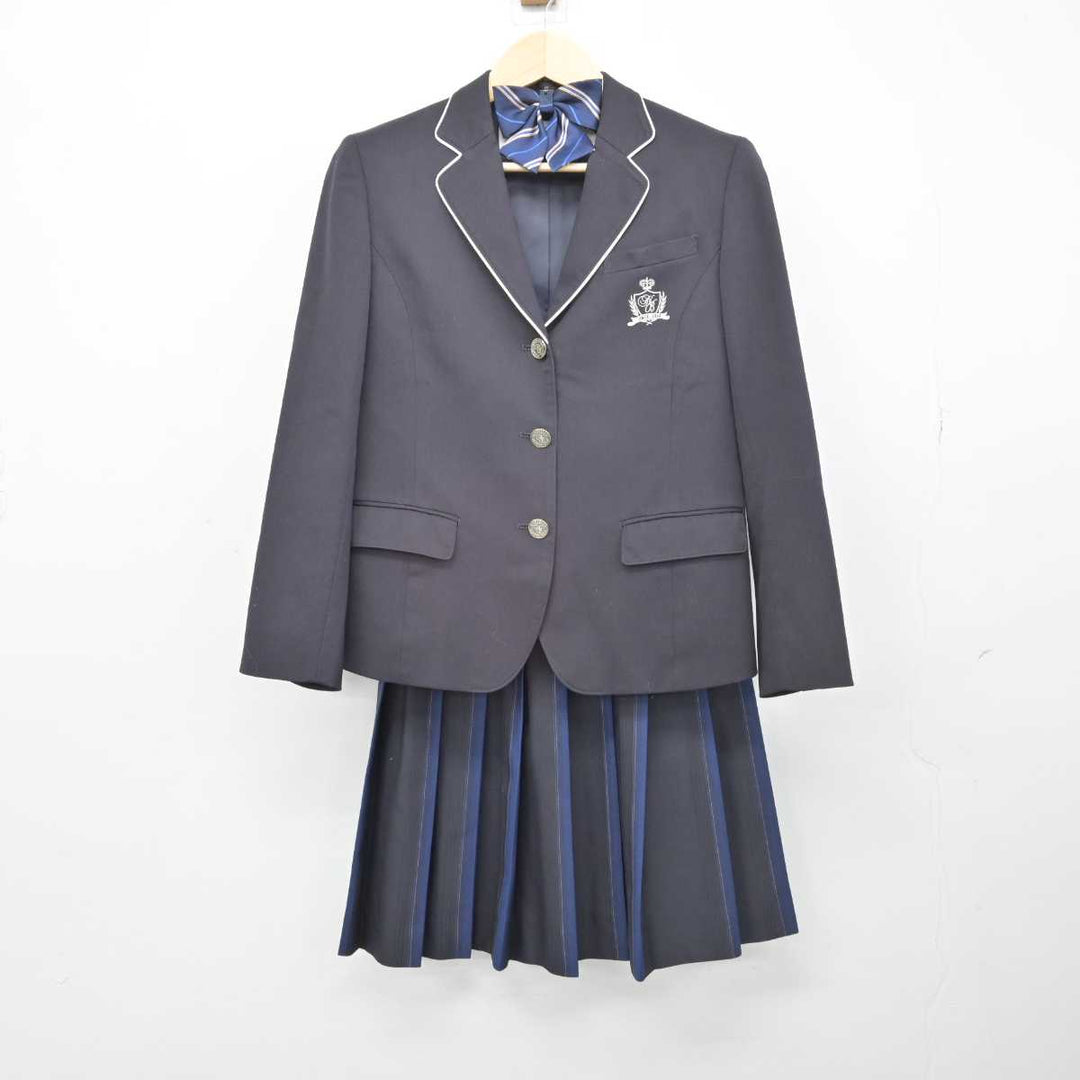 【中古】新潟県 日本文理高等学校 女子制服 5点 (ブレザー・ニット・スカート) sf050173 | 中古制服通販パレイド