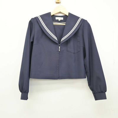 【中古】愛知県 横須賀高等学校 女子制服 3点 (セーラー服・スカート) sf050175