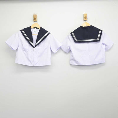 【中古】愛知県 桜井中学校 女子制服 3点 (セーラー服・スカート) sf050177