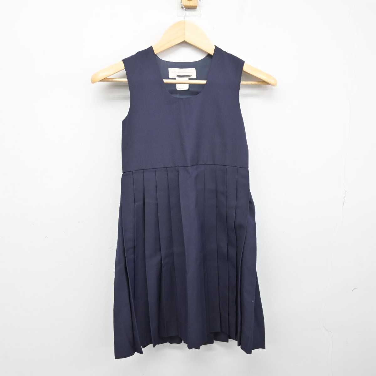 【中古】東京都 川村小学校 女子制服 2点 (ニット・ジャンパースカート) sf050190