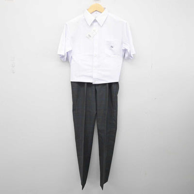 【中古】新潟県 新潟北高等学校 男子制服 3点 (シャツ・ズボン) sf050199