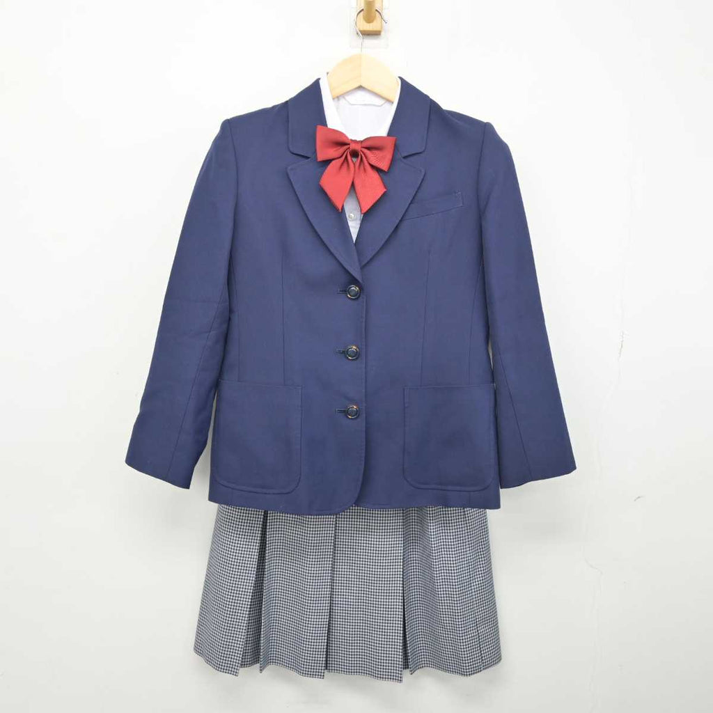 中古】兵庫県 武庫東中学校 女子制服 5点 (ブレザー・シャツ・シャツ・スカート) sf050200 | 中古制服通販パレイド