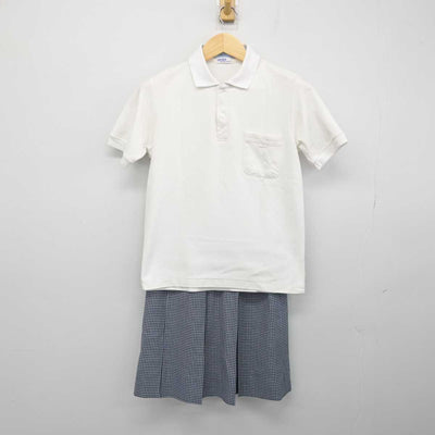 【中古】兵庫県 武庫東中学校 女子制服 2点 (シャツ・スカート) sf050201