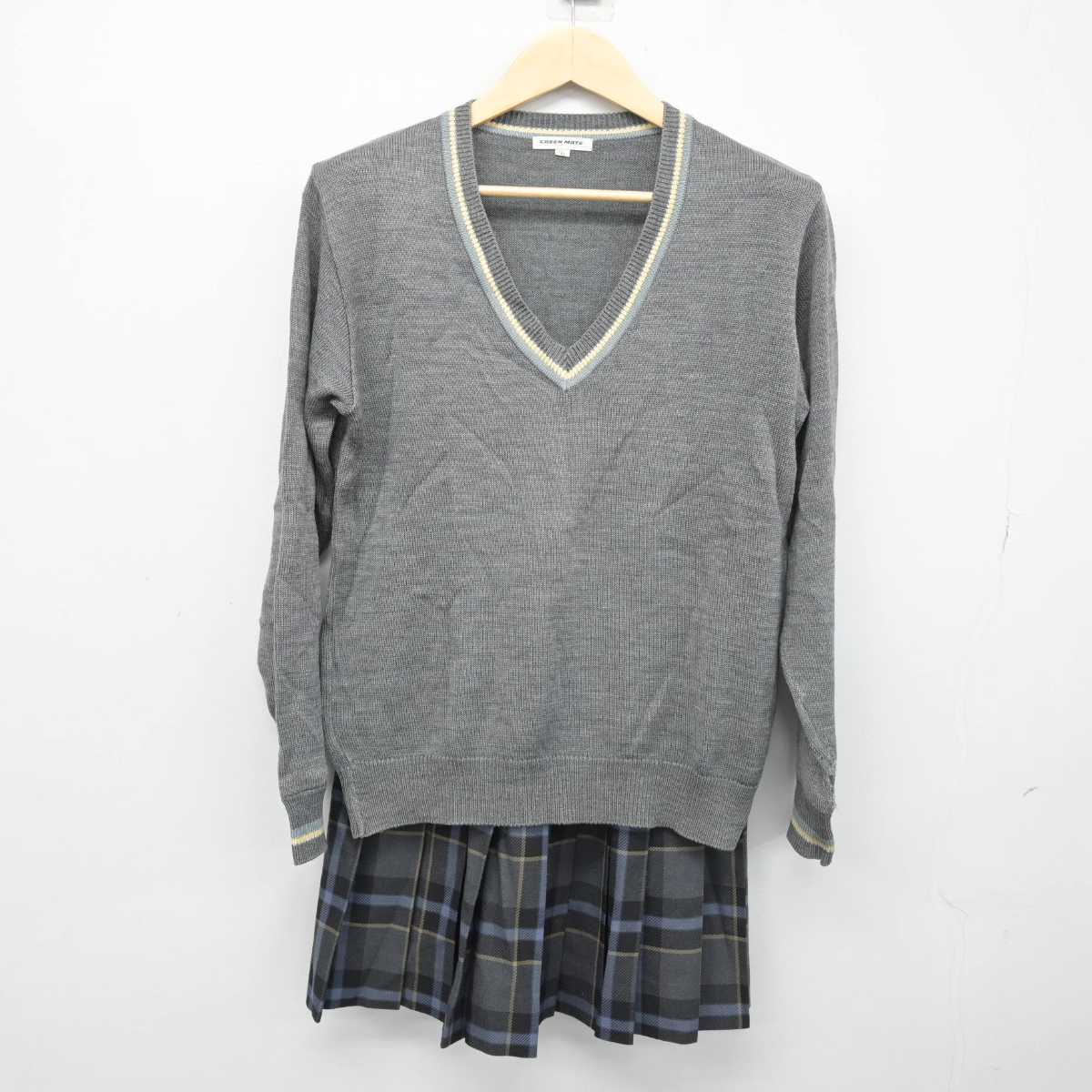 中古制服】神奈川県 多摩高等学校 男子制服 3点（学ラン・ズボン