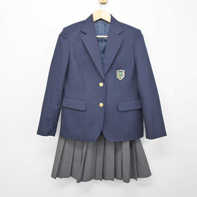 【中古】大阪府 高槻市立城南中学校 女子制服 3点 (ブレザー・スカート・スカート) sf050226