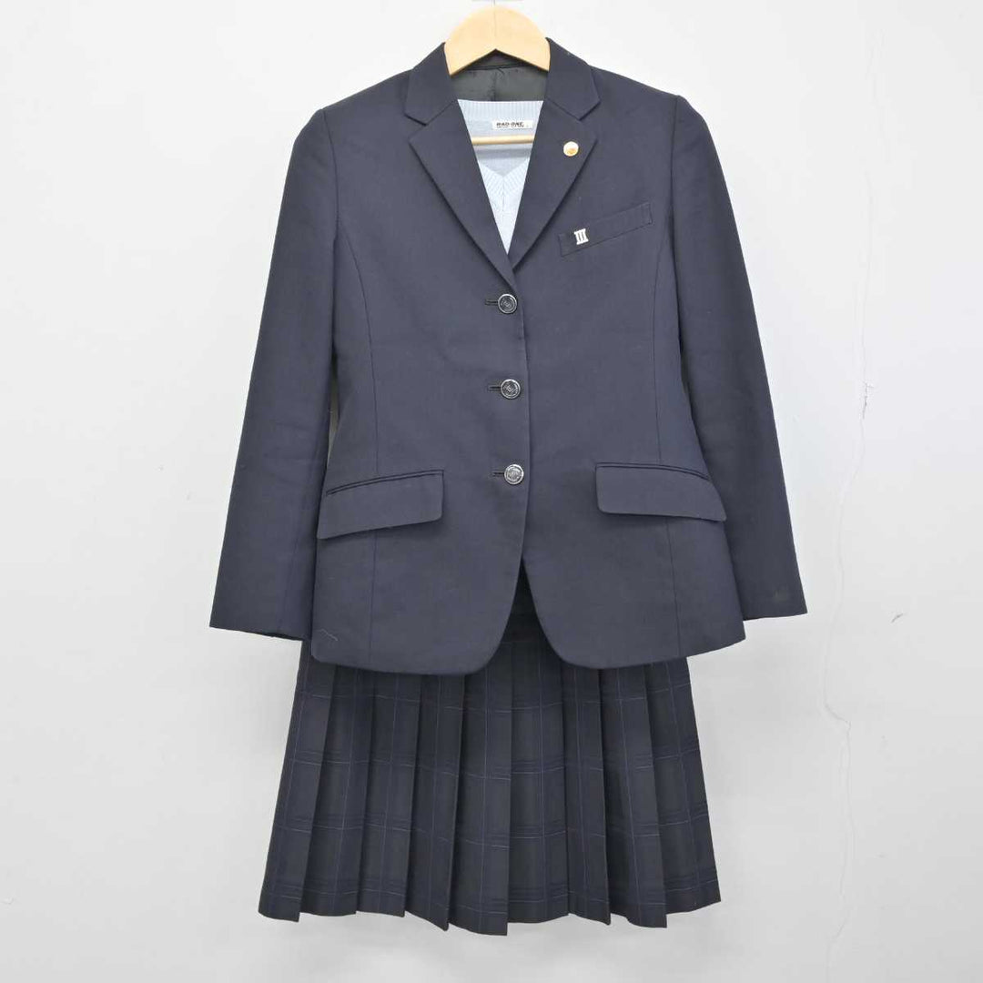 【中古】北海道 苫小牧工業高等学校 女子制服 3点 (ブレザー・ニット・スカート) sf050238 | 中古制服通販パレイド