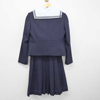 【中古】長崎県 活水中学校・高等学校 女子制服 3点 (ブレザー・セーラー服・スカート) sf050245