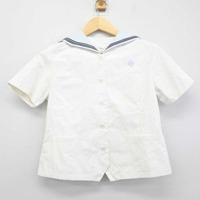 【中古】長崎県 活水中学校・高等学校 女子制服 2点 (ニットベスト・セーラー服) sf050249