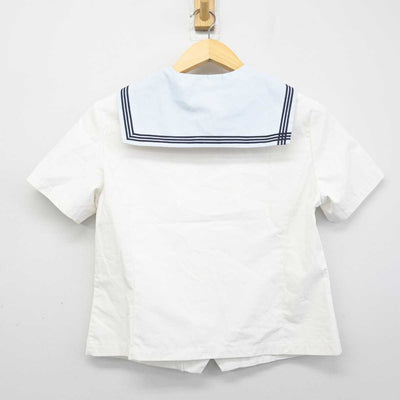 【中古】長崎県 活水中学校・高等学校 女子制服 2点 (ニットベスト・セーラー服) sf050249