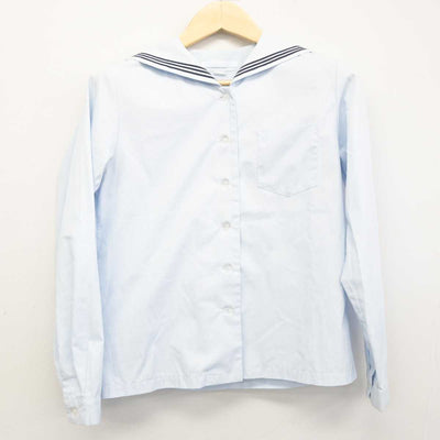 【中古】長崎県 活水中学校・高等学校 女子制服 2点 (ニット・セーラー服) sf050251