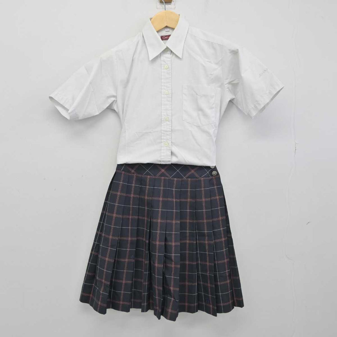 中古】新潟県 新潟明訓中学校・高等学校 女子制服 3点 (シャツ・スカート) sf050272 | 中古制服通販パレイド