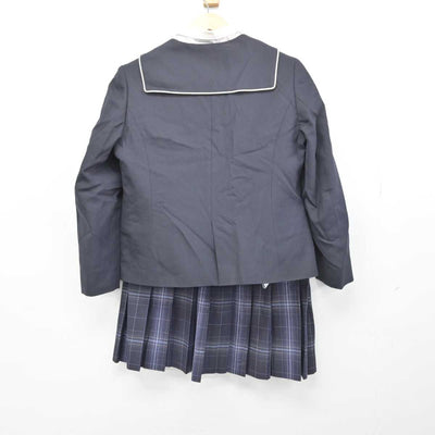 【中古】香川県 藤井学園 寒川高等学校 女子制服 4点 (ブレザー・シャツ・スカート) sf050280