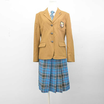 【中古】熊本県 熊本マリスト学園高等学校 女子制服 5点 (ブレザー・シャツ・スカート) sf050291