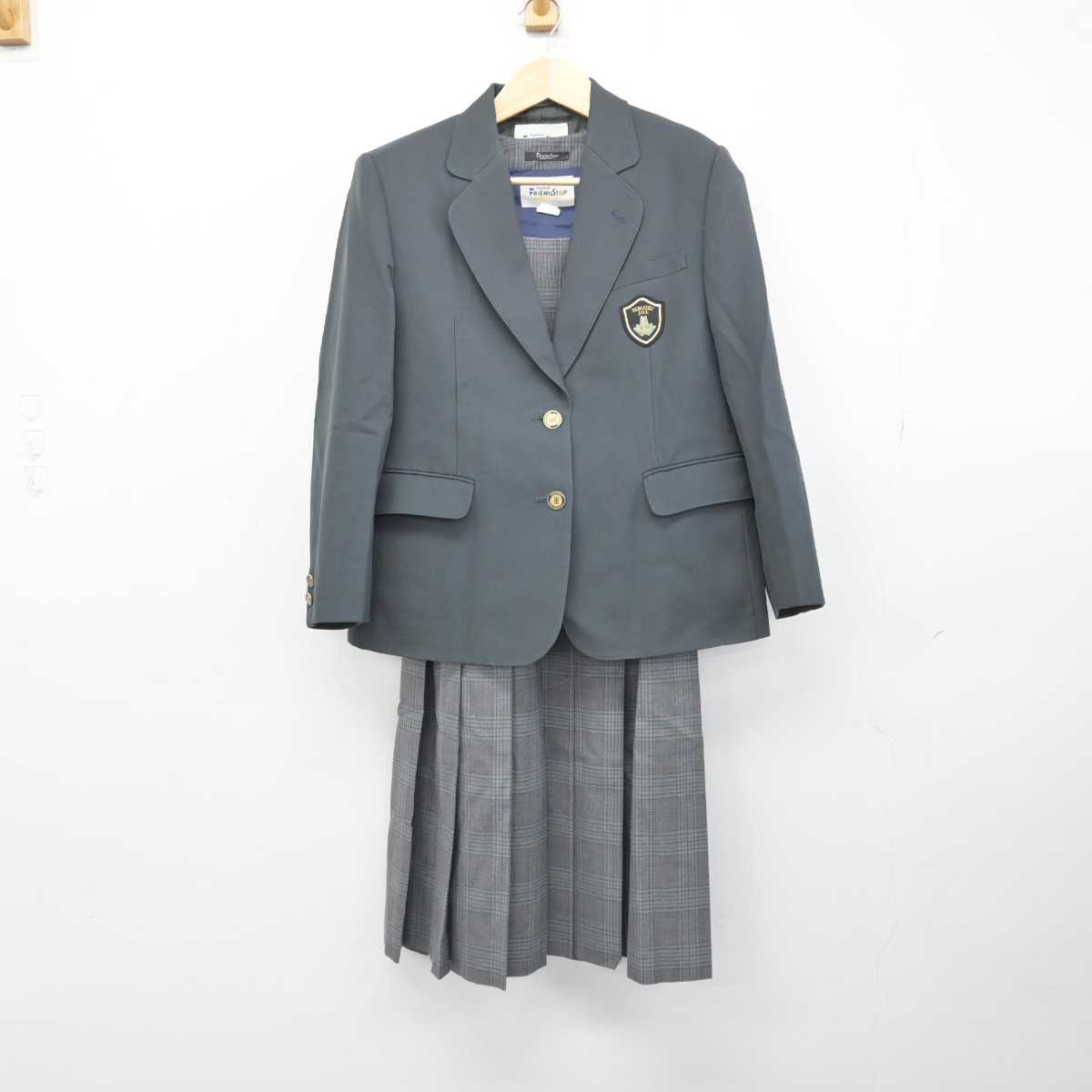 【中古】東京都 小松中学校 女子制服 2点 (ブレザー・ジャンパースカート) sf050300