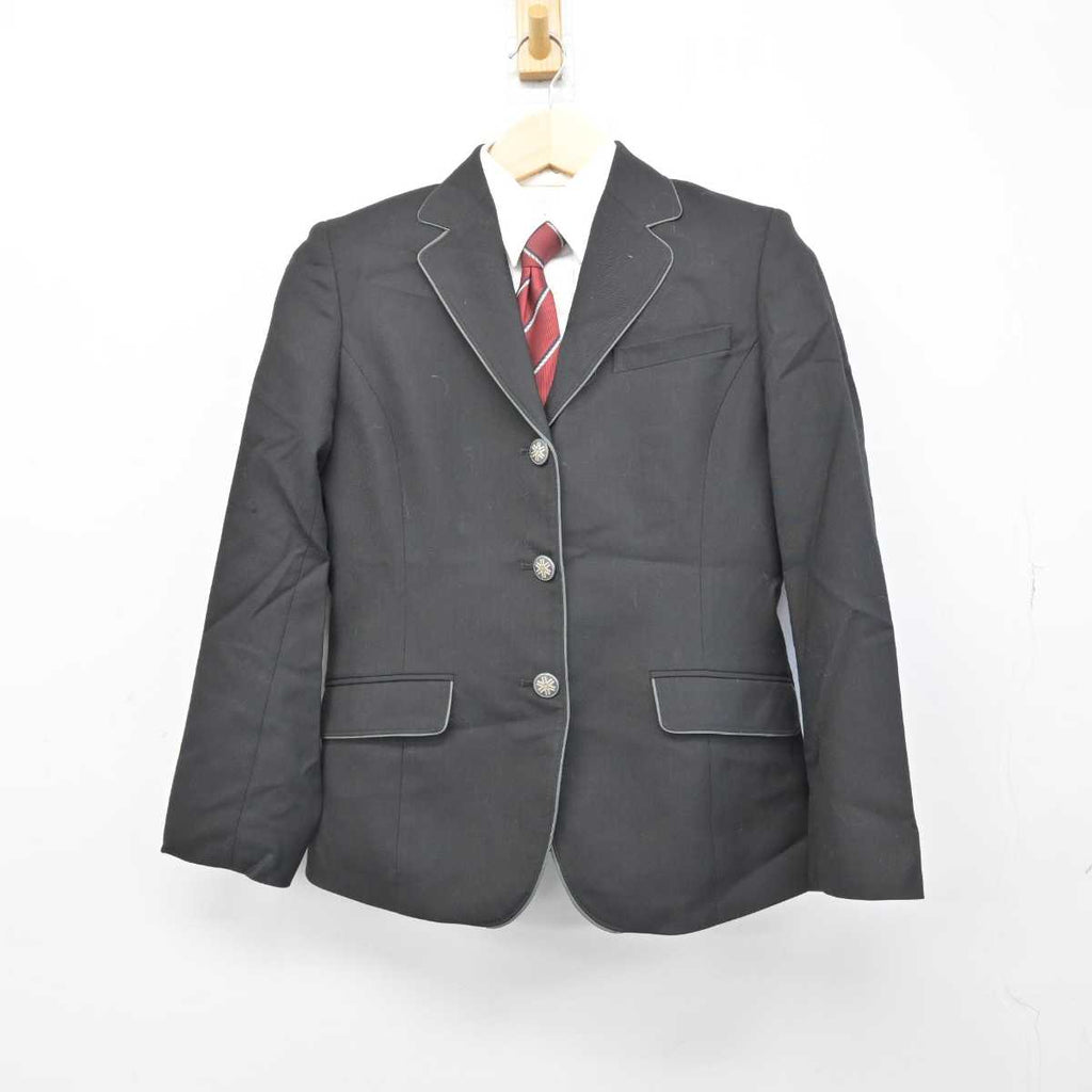 中古】北海道 札幌新川高等学校 女子制服 4点 (ブレザー・シャツ 中古】北海道 札幌新川高等学校 女子制服 4点 (ブレザー・シャツ
