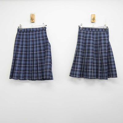 【中古】滋賀県 堅田中学校 女子制服 4点 (ブレザー・スカート) sf050311