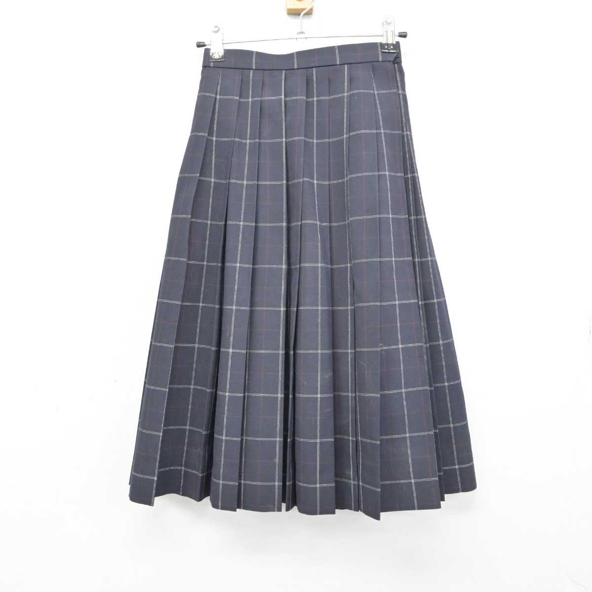 【中古】埼玉県 本庄東高等学校附属中学校 女子制服 3点 (シャツ・ニットベスト・スカート) sf050313