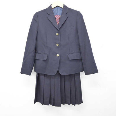 【中古】埼玉県 川越工業高等学校 女子制服 4点 (ブレザー・スカート・ズボン) sf050322