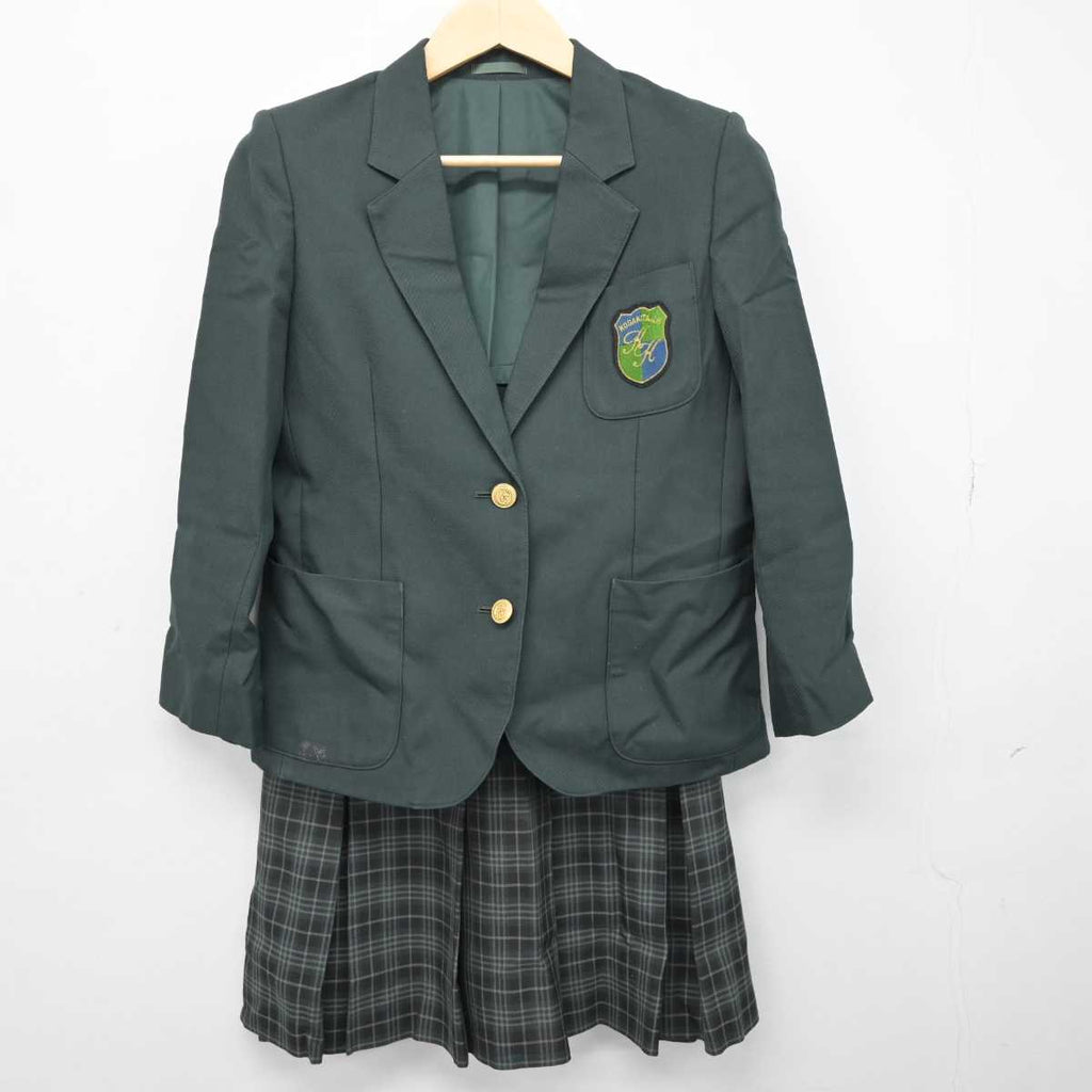 【中古】福岡県 古賀北中学校 女子制服 3点 (ブレザー・スカート・スカート) sf050329