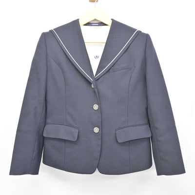 【中古】栃木県 烏山高等学校 女子制服 2点 (ブレザー・セーラー服) sf050335