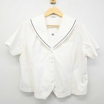 【中古】栃木県 烏山高等学校 女子制服 2点 (セーラー服・シャツ) sf050337