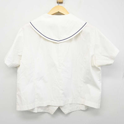 【中古】栃木県 烏山高等学校 女子制服 2点 (セーラー服・シャツ) sf050337