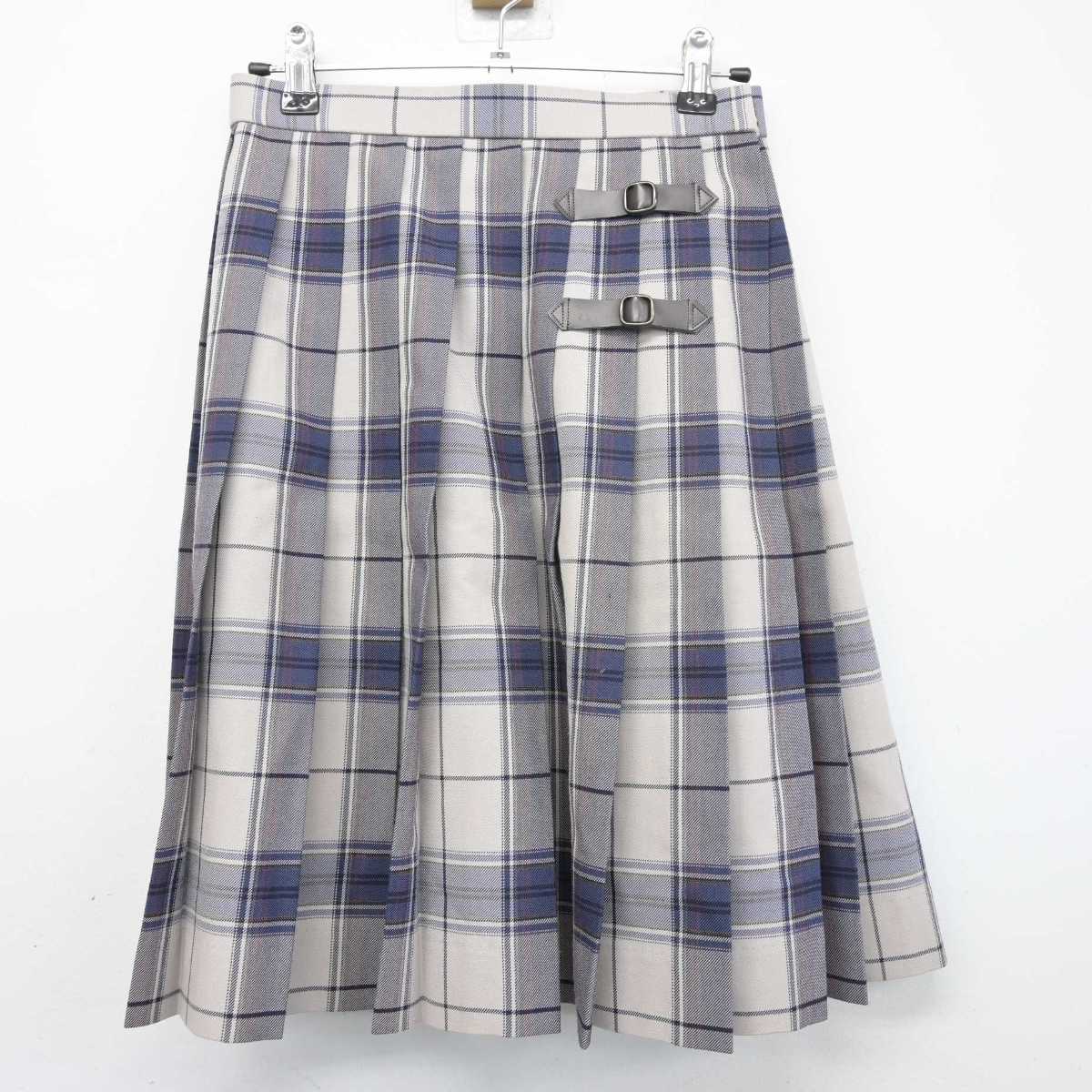 【中古】東京都 帝京八王子中学校 女子制服 2点 (ニット・スカート) sf050349