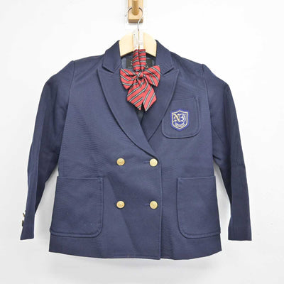 【中古】奈良県 奈良育英グローバル小学校 女子制服 3点 (ブレザー・スカート) sf050358