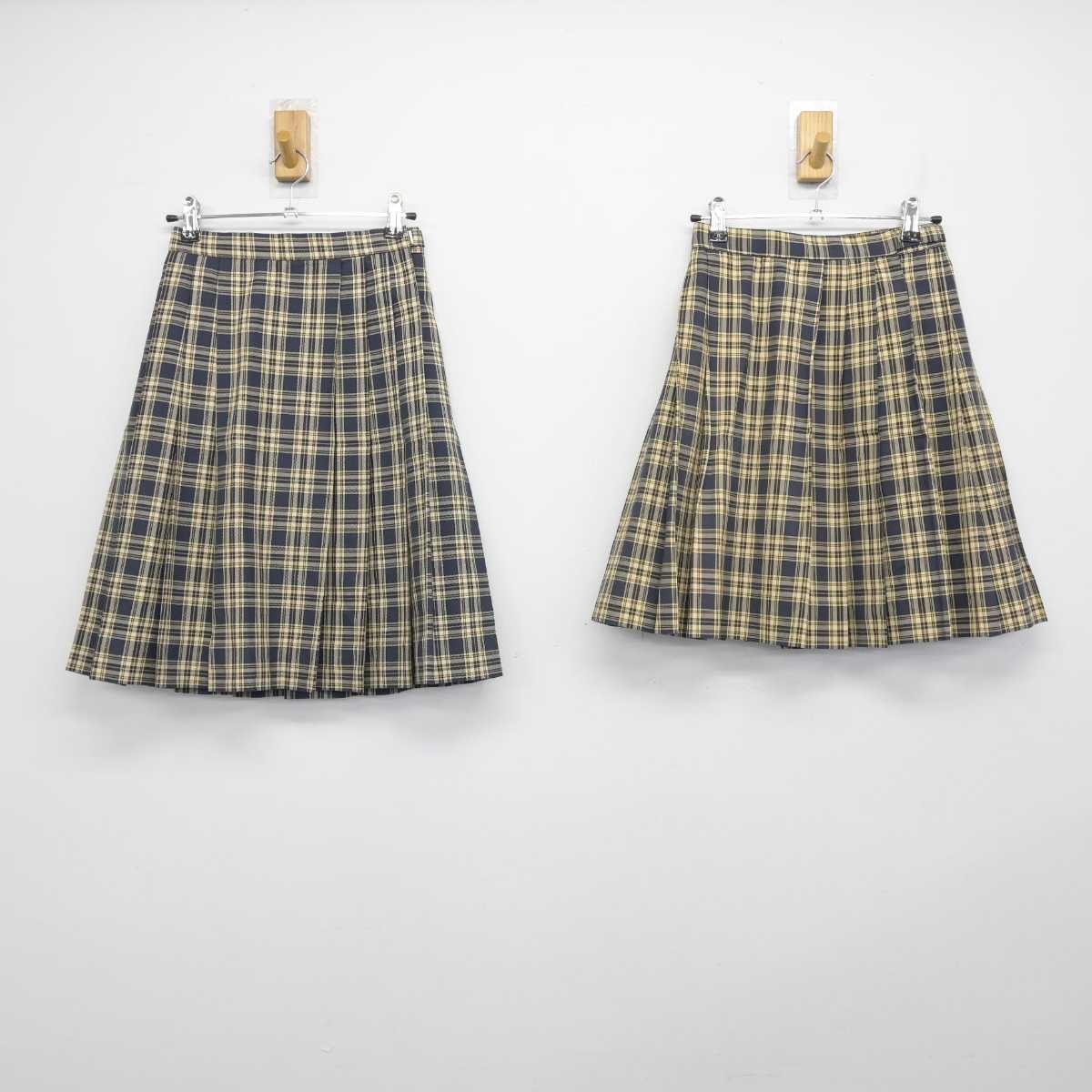 【中古】静岡県 大富中学校 女子制服 3点 (ブレザー・スカート・スカート) sf050372