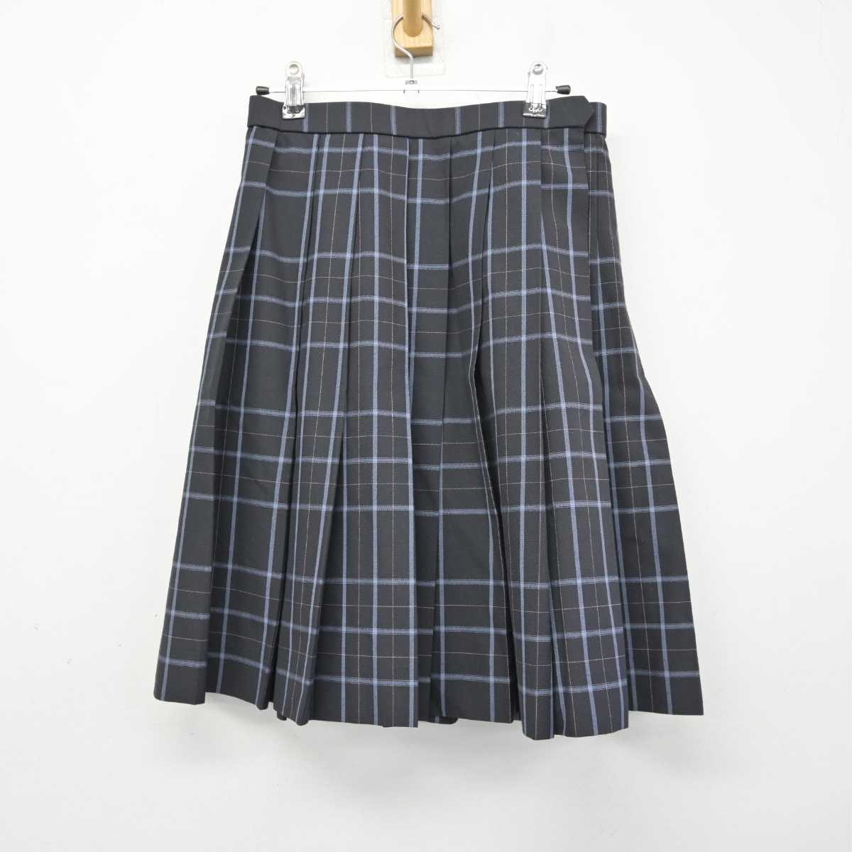 【中古】東京都 日本大学鶴ヶ丘高等学校 女子制服 3点 (シャツ・スカート) sf050400