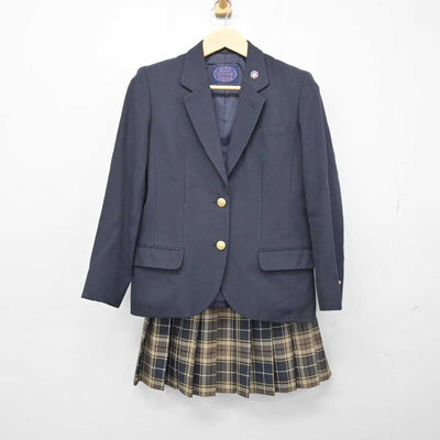 【中古】東京都 昭和高等学校 女子制服 2点 (ブレザー・スカート) sf050405