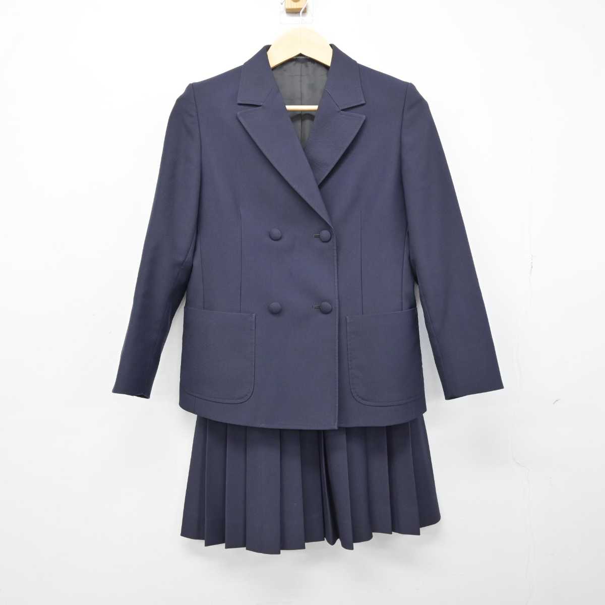 【中古】東京都 青山高等学校 女子制服 3点 (ブレザー・スカート) sf050406