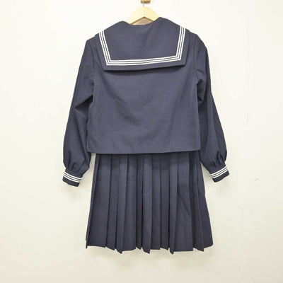 【中古】青森県 木ノ下中学校 女子制服 3点 (セーラー服・スカート) sf050414