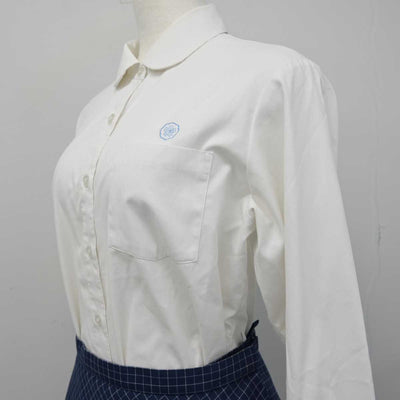 【中古】岡山県 清心中学校・清心女子高等学校 女子制服 3点 (ブレザー・シャツ・スカート) sf050417