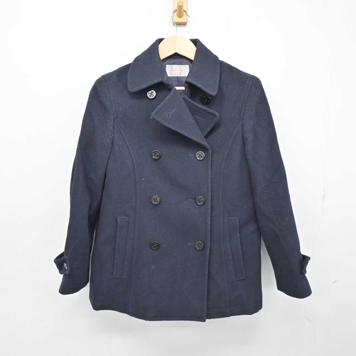 【中古】福岡県 松崎中学校 女子制服 1点 (コート) sf050421